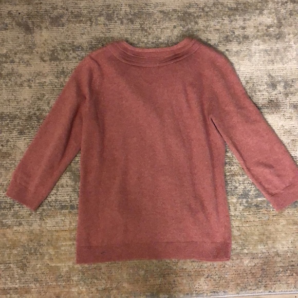 J Jill Wool Silk Blend Sweater Snap Down Women’s Size Small - Picture 5 of 5